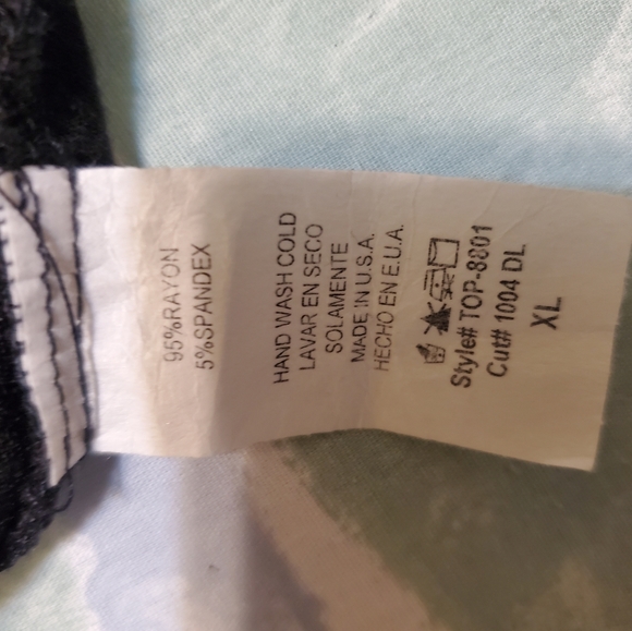 Maggie Fit High Low Black Tunic - Picture 9 of 9